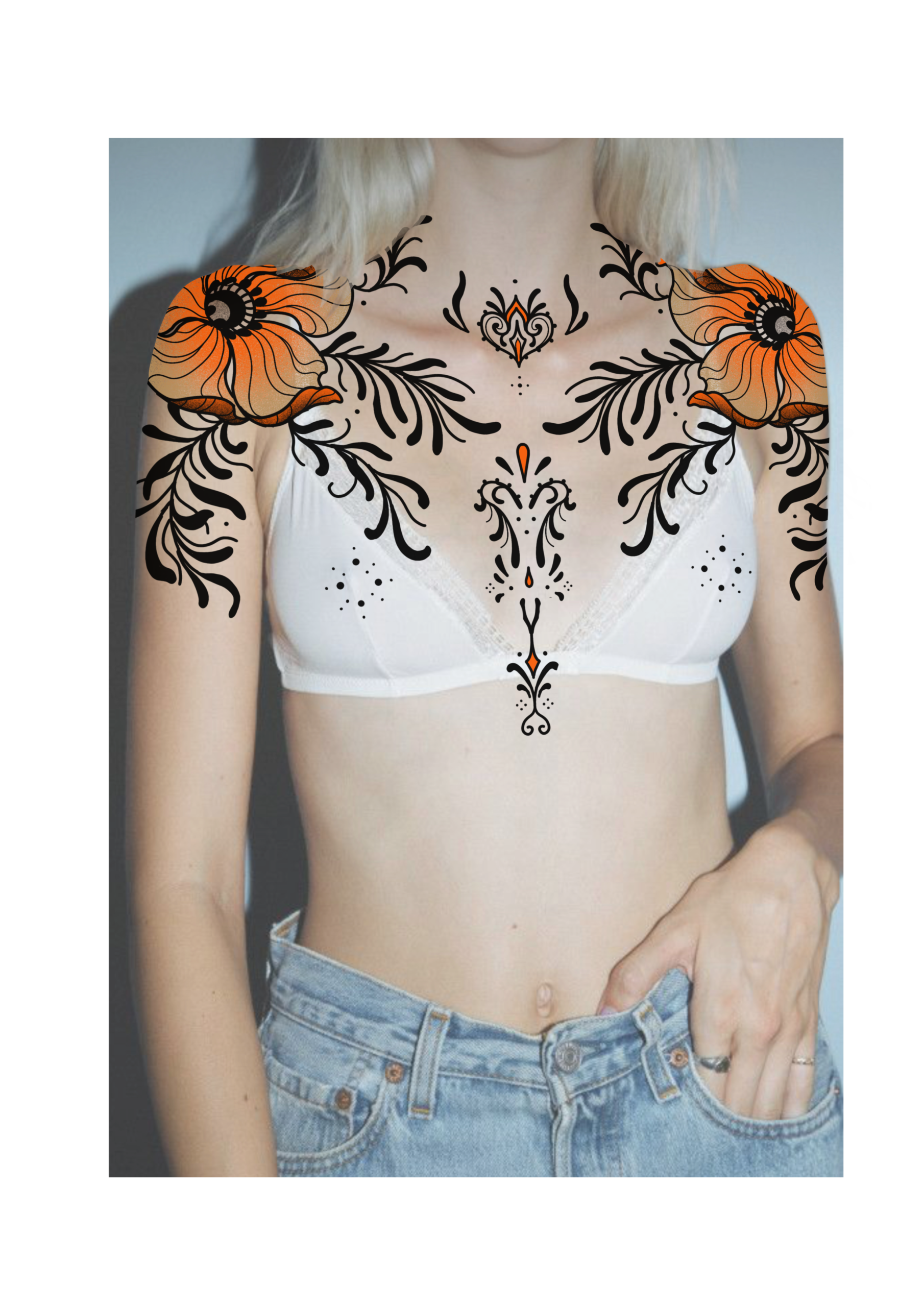 chest-floral-ornemental-abstrait -particule-tatouage-tattoo-le-sabot-du-pape-bordeaux-merignac